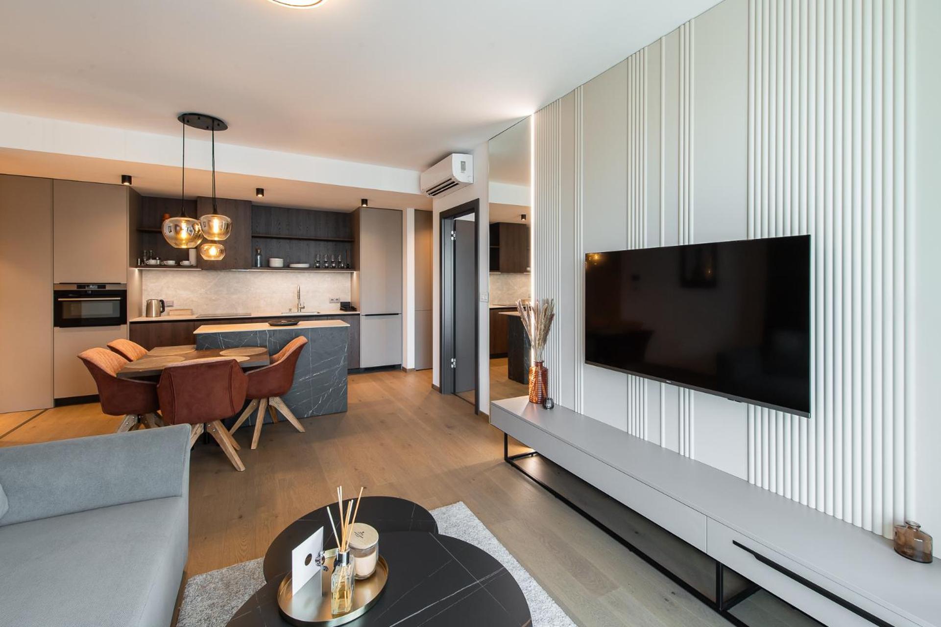 Nikas Eurovea Apartments - Free Parking 브라티슬라바 외부 사진